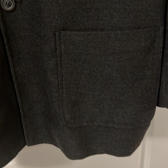 Jay Y Ko jacket XL dark grey peacoat unisex winter mid length casual preppy - Picture 6 of 15